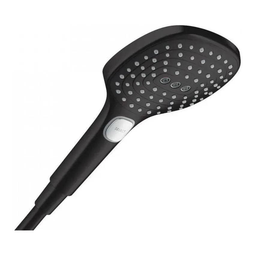 Ручной душ Hansgrohe Raindance Select 120 Air 3jet 26520670 матовый черный