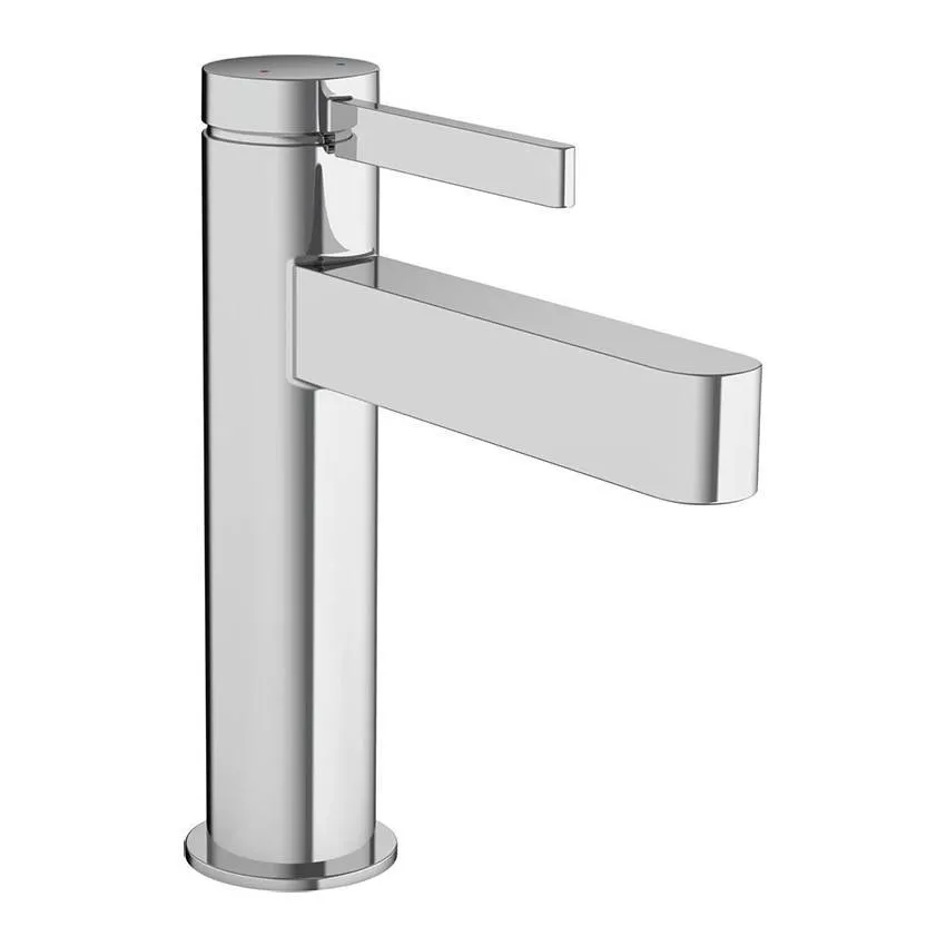 Смеситель для раковины Hansgrohe Finoris 76023000 хром со сливным клапаном Push-Open