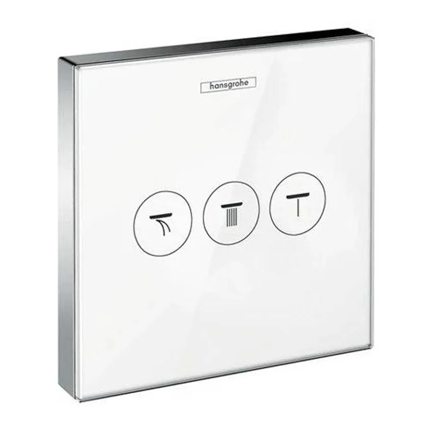 Переключатель потоков Hansgrohe ShowerSelect 15736400 на три потребителя, белый