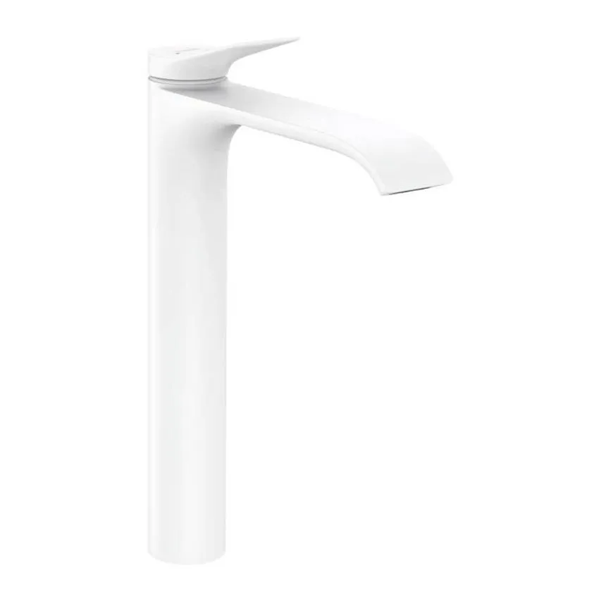 Смеситель для раковины Hansgrohe Vivenis с донным клапаном 75040700 белый матовый