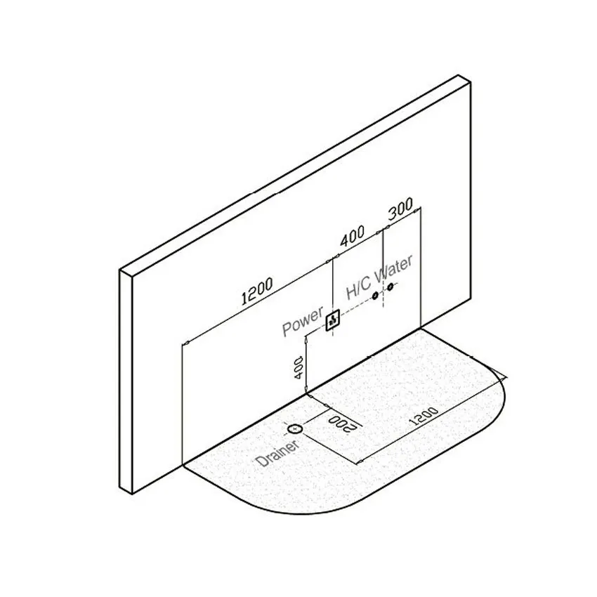Ванна акриловая Gemy G9541 изображение