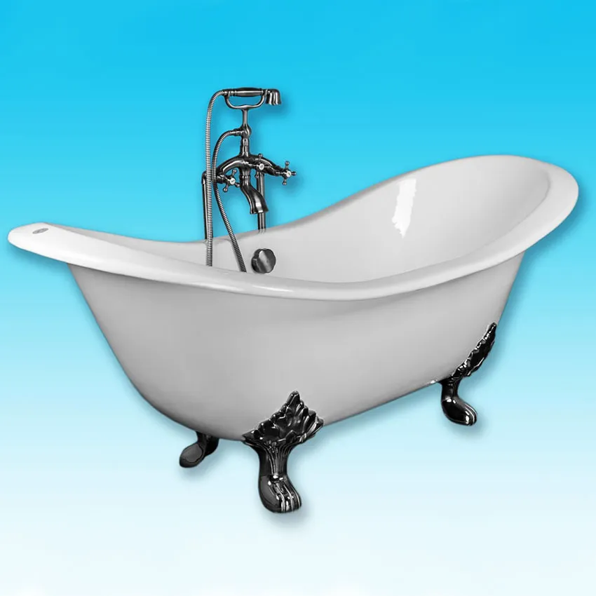 Ванна чугунная Elegansa Taiss Chrome изображение