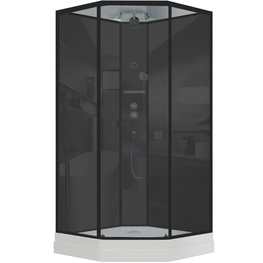 Душевая кабина Timo Premium ILMA  Black 709