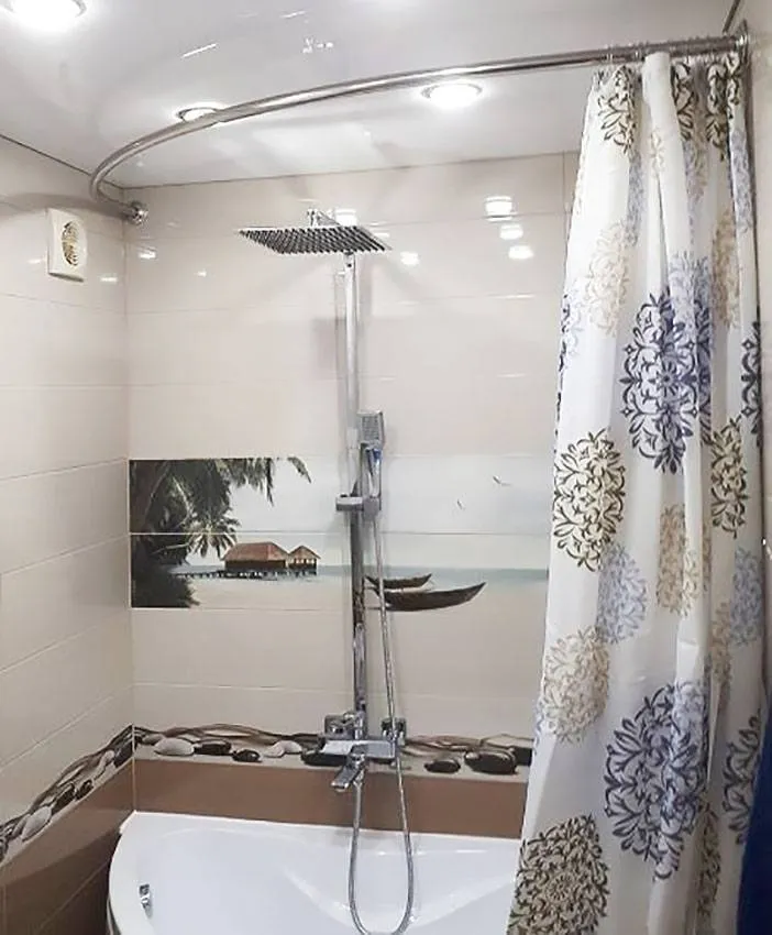 Карниз для ванны Aquatek Калипсо 146x146 KARN-0000012 изображение