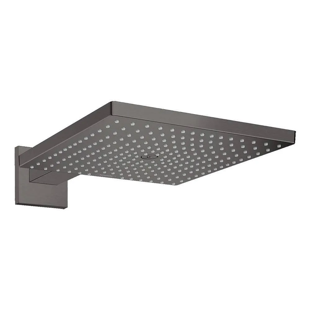 Верхний душ Hansgrohe Raindance Е Air 1jet 300 шлифованный, черный хром (26238340)