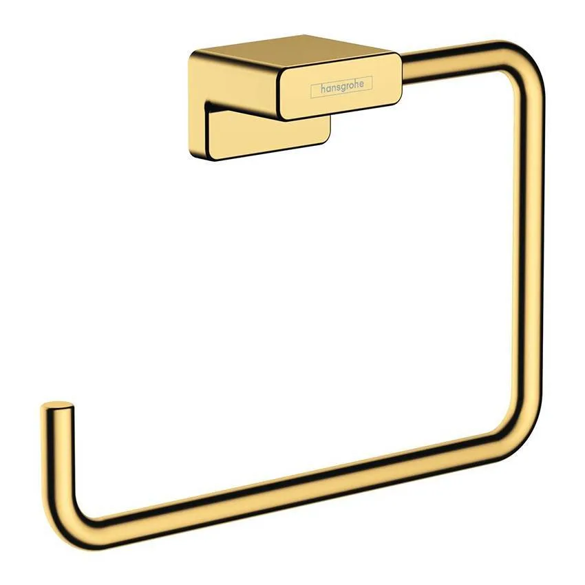 Полотенцедержатель кольцевой Hansgrohe AddStoris 41754990 золото