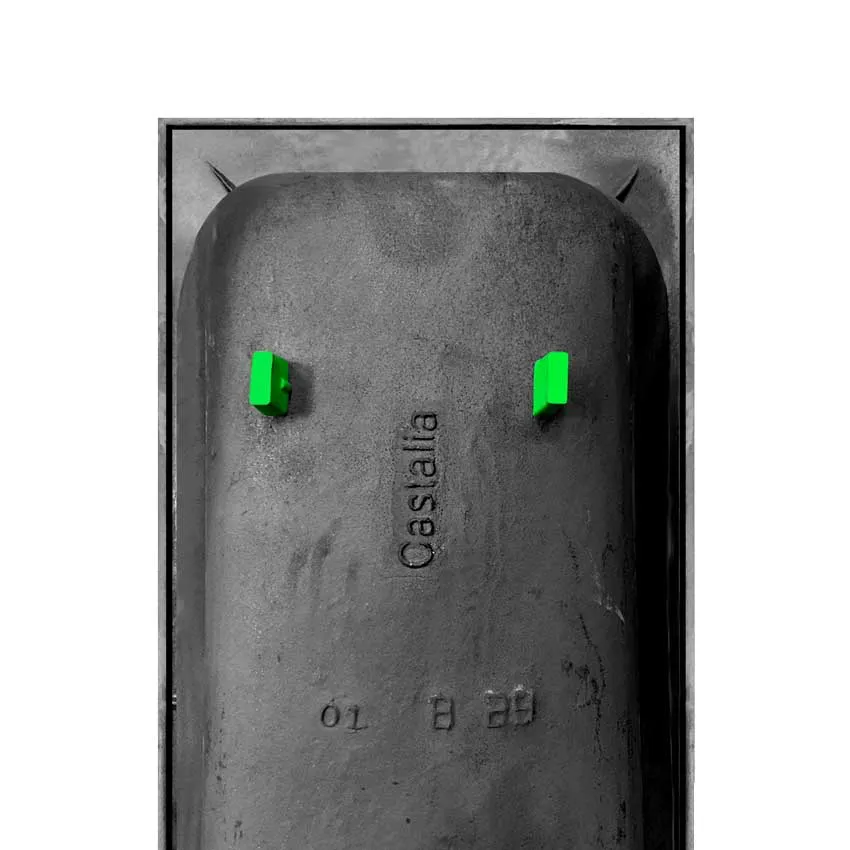 Ванна чугунная Castalia Prime 180 с ручками изображение