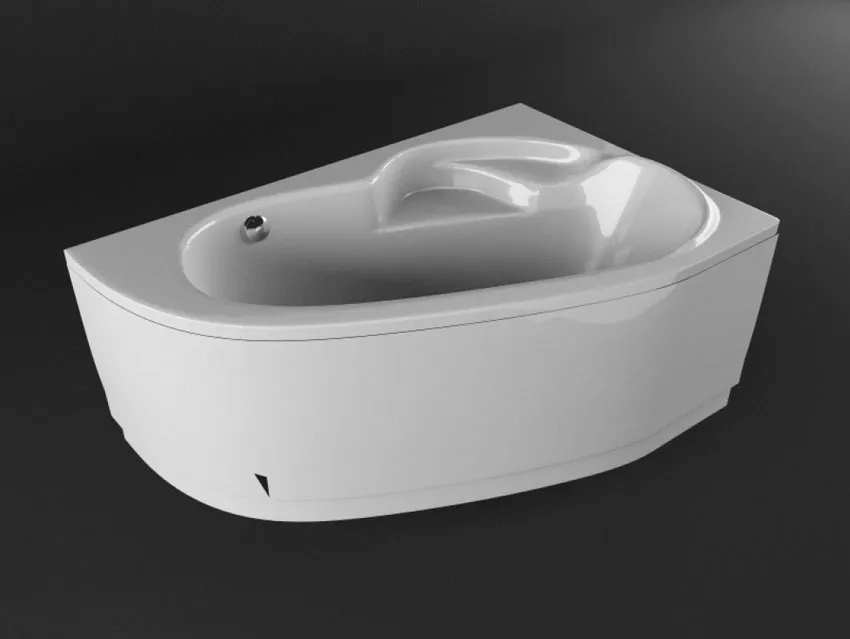 Ванна акриловая Relisan Ariadna R 150x110 изображение