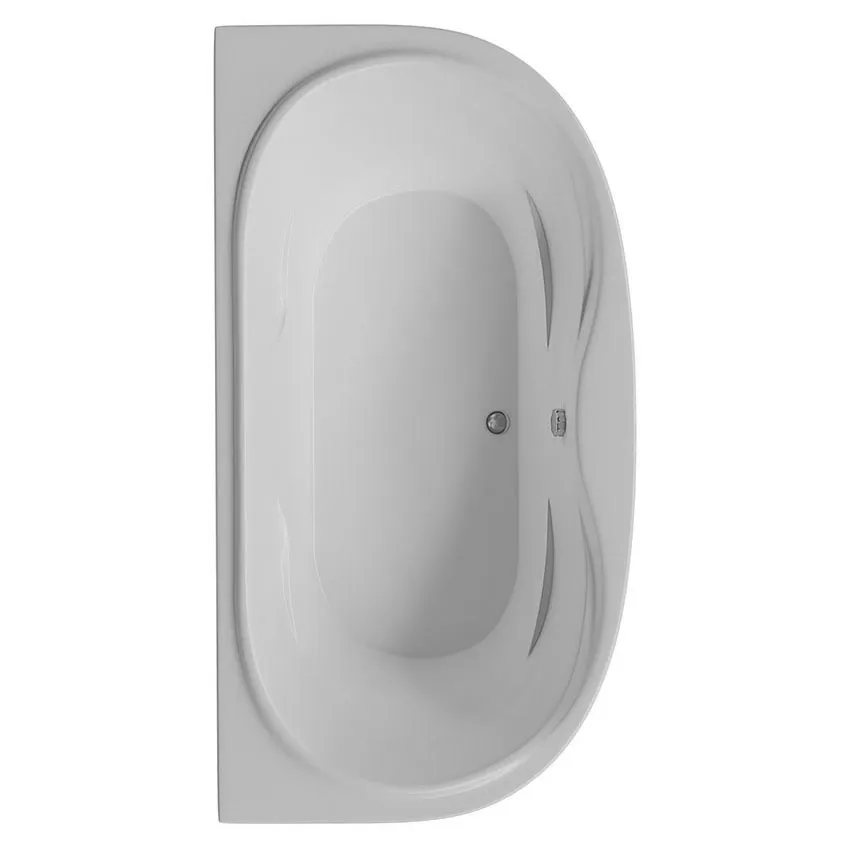 Ванна акриловая Aquatek Мелисса 180x95 MEL180-0000011 фронтальный+боковые экраны 2 шт.