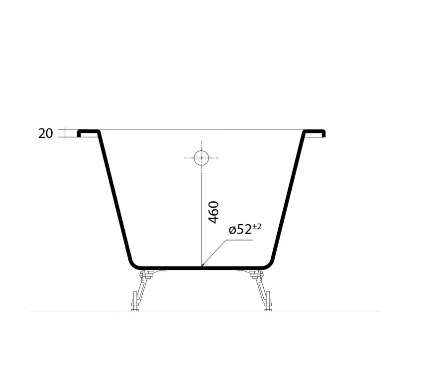 Ванна чугунная Aquatek Дельта 180x80 изображение