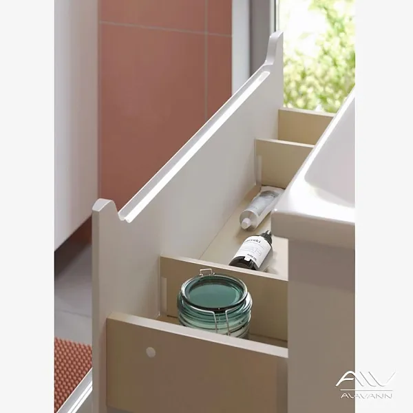 Комплект мебели Alavann Lana 80 белый изображение