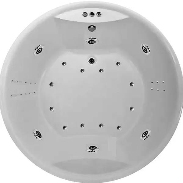 Ванна акриловая Vayer Eva D180 изображение