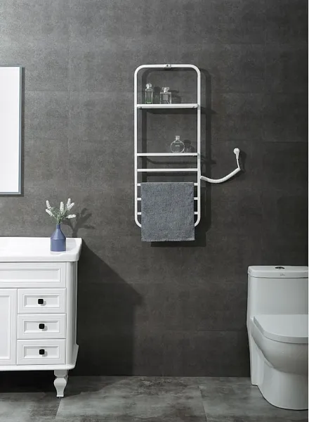 Электрический полотенцесушитель Black&White N-337W изображение
